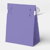 Lavender Minimalistisch Wedding Geschenkschachtel (Rückseite)