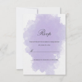 Lavender Mist | Antwortkarte RSVP Karte