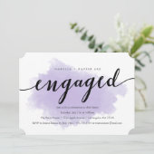 Lavender Mist | Einladung der Interessengruppe (Stehend Vorderseite)