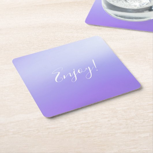 Lavender Mist Paper Untersetzer (angewinkelt)