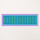 Lavender mit Shri Yogamatte (Rückseite (Horizontal))