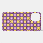 Lavender Modern Polka Dot Case-Mate iPhone Hülle (Rückseite (Horizontal))