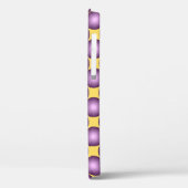 Lavender Modern Polka Dot Case-Mate iPhone Hülle (Rückseite / Links)