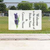 Lavender Modern Simple Elegant Wedding Ideas Banner (Insitu)