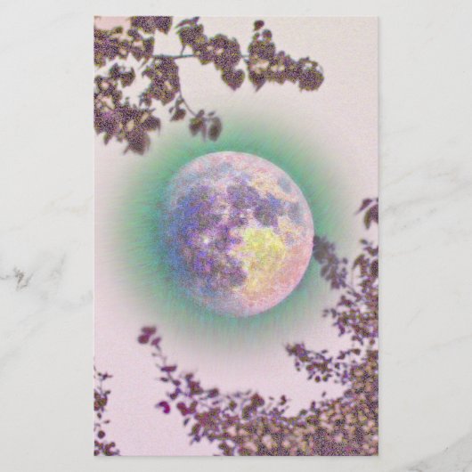 Lavender Moon Briefpapier (Vorderseite)