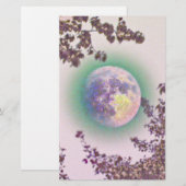 Lavender Moon Briefpapier (Vorne/Hinten)