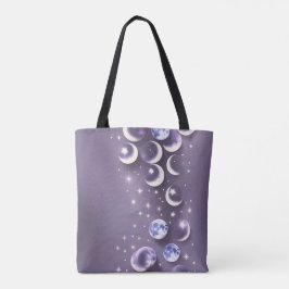 Lavender Moon Calm Dreamy Aesthetic Tasche