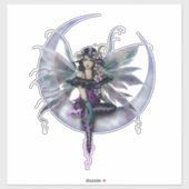 Lavender Moon Fairy Art von Molly Harrison Aufkleber (Blatt)