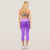 "LAVENDER MOON" HOCHHOSE CAPRI LEGGINGS (Rückseite)