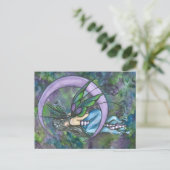 Lavender Moon Postcard von Ashley Thieszen Postkarte (Stehend Vorderseite)