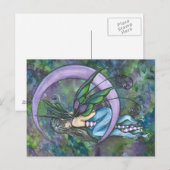 Lavender Moon Postcard von Ashley Thieszen Postkarte (Vorne/Hinten)