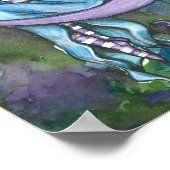 Lavender Moon Poster Print von Ashley Thieszen (Ecke)