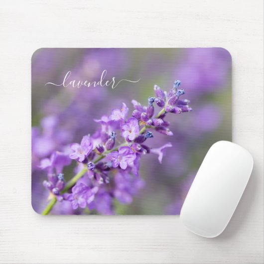 Lavender Mouse Pad Mousepad (Mit Mouse)