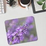 Lavender Mouse Pad Mousepad<br><div class="desc">Schließen Foto von einigen englischen Lavendel-Blume.</div>