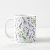 Lavender Natural Pattern Kaffeetasse (Links)