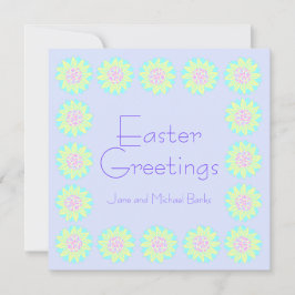 Lavender Oaster Greetings Karte