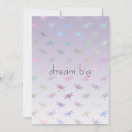 Lavender Ombre Rainbow Dragonflies