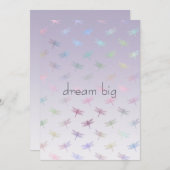 Lavender Ombre Rainbow Dragonflies (Vorne/Hinten)