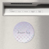 Lavender Ombre Rainbow Dragonflies Magnet (In Situ (Geschirrspüler))