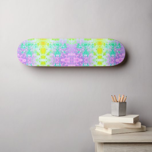 Lavender Ombre Skateboard (Wandkunst (Horz))