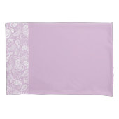 Lavender Paisley Pillowcase Kissenbezug (Vorderseite)
