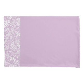 Lavender Paisley Pillowcase Kissenbezug