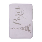Lavender Paris Eiffel Tower Badematte (Vorderseite Vertikal)