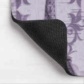 Lavender Paris Grunge Mousepad (Ecke)