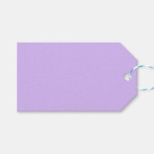 Lavender Pastel Gift Tags Geschenkanhänger (Vorderseite (Horizontal))