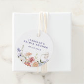 Lavender Pastel Spring Floral Brautparty Geschenkanhänger (Beispiel)