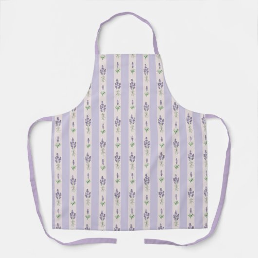 Lavender Pattern Schürze (Vorderseite)