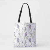 Lavender Pattern Tasche (Vorderseite)