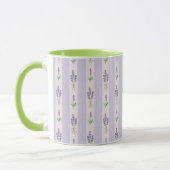 Lavender Pattern Tasse (Links)