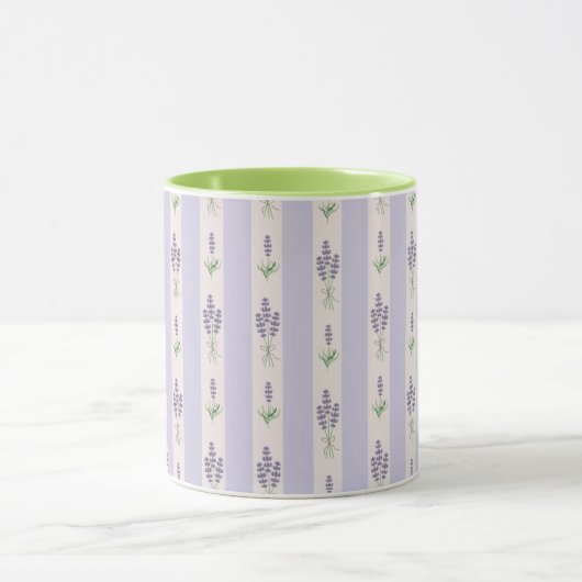 Lavender Pattern-Tasse Tasse (Zentrum)