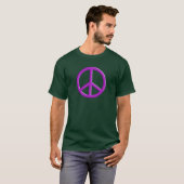Lavender Peace Sign T-Shirt (Vorne ganz)