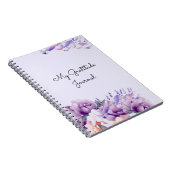 Lavender Peonies Gratitude Journal Notizblock (Rechte Seite)