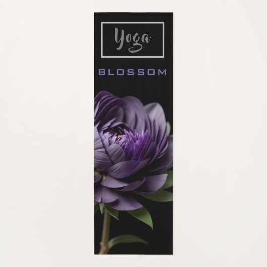 Lavender Peony - Yoga Mat Yogamatte (Vorderseite)