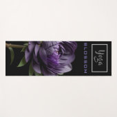 Lavender Peony - Yoga Mat Yogamatte (Vorderseite (Horizontal))