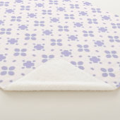 Lavender Petal Cozy Sherpadecke (3/4)