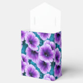 Lavender Petunia Blume Geschenkschachtel (Geöffnet)