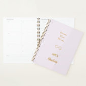 Lavender pink gold motivational quote 2026 planer (Anzeige)