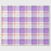 Lavender & Pink Happy Oaster Geschenkpapier (Flach)