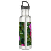 Lavender Pink Rose Edelstahlflasche (Rückseite)