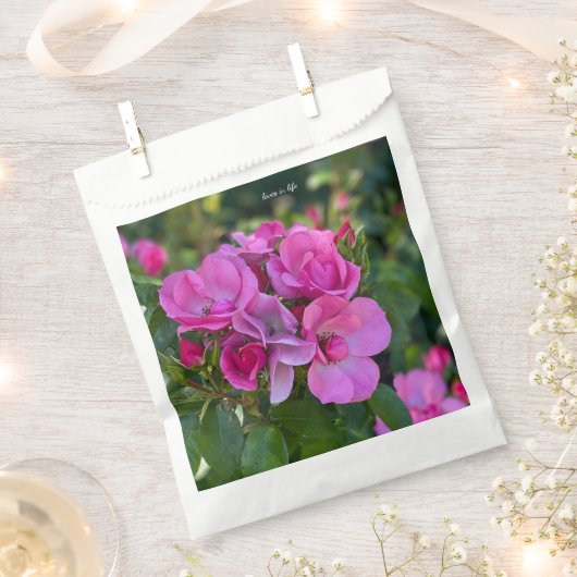 Lavender Pink Rose Geschenktütchen (Ausgeschnitten)