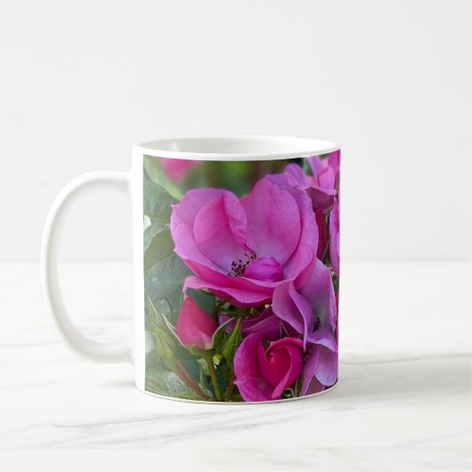 Lavender Pink Rose Kaffeetasse (Links)