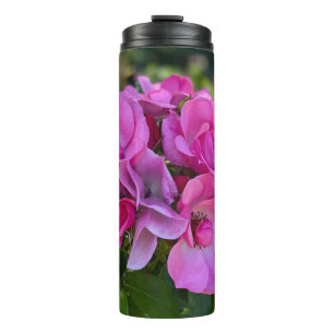Lavender Pink Rose Thermosbecher
