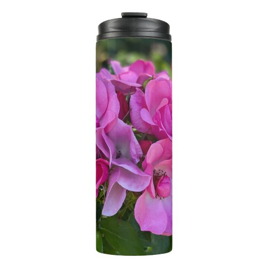 Lavender Pink Rose Thermosbecher (Vorderseite)