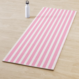 Lavender pink Vertical Stripped Yoga Mat Yogamatte