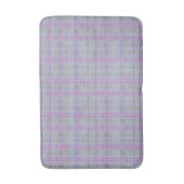 Lavender Plaid Harmony Badematte (Vorderseite Vertikal)
