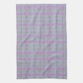 Lavender Plaid Harmony  Geschirrtuch (Vertikal)